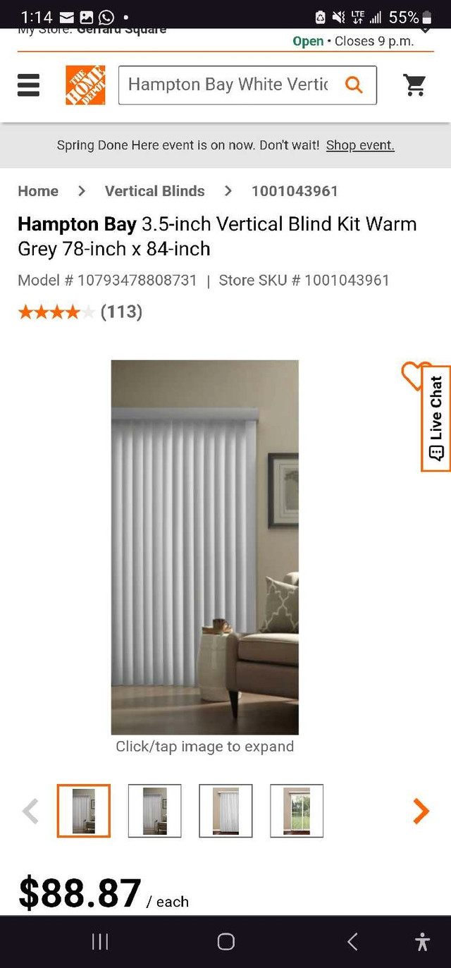 Faux wood vertical blinds are also a stylish way to block light  in Home Décor & Accents in City of Toronto