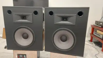 JBL 3677 pair of speakers. Good with tube amp, View more