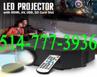 ★★★ Projecteur Portable Mini LED 1080P Full HD Presentation ★★★