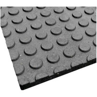 4x6 ft Premium Rubber Flooring for Home Gym - ~ 3/4 inch thick