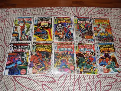 PETER PARKER SPECTACULAR SPIDER-MAN #5-14, MARVEL, FIRST PRINT, View more