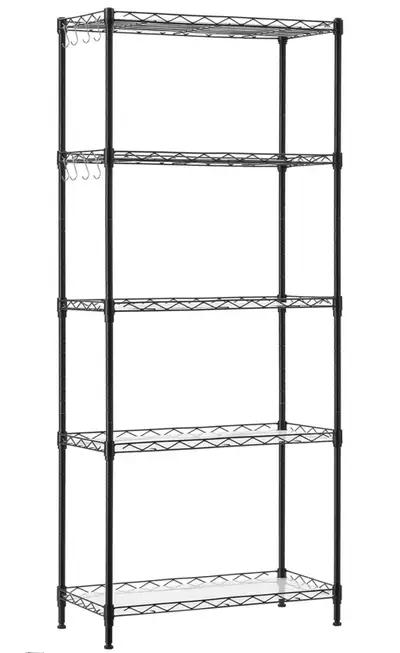 New-SONGMICS 5-Tier Metal Storage Shelves, ULGR065B01, View more