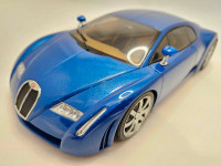 Bugatti EB 18.3 Chiron Blue 1:18 Diecast Autoart Signature Rare