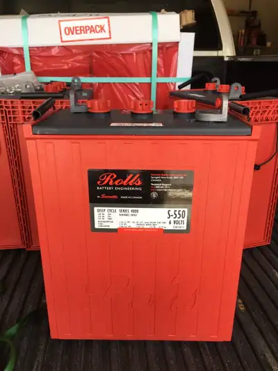 SurretteS6 L16 HC formerly S-550 batteries. Call us for all your battery and solar equipment needs....