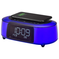 iHome IBTW281V2BC Colour Changing Bluetooth Alarm Clock - Black