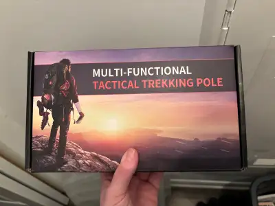 Multifunctional Tactical Trekking/ Walking Pole, View more