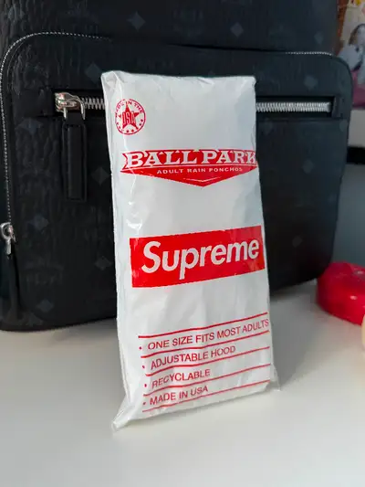 Supreme Ballpark Poncho ** BRAND NEW **, View more