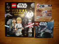 Neufs! Lego Star Wars livre de références figurine + 2 polybags