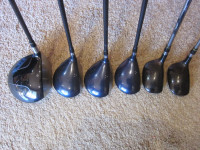 GREAT SHAPE TOP QUALITY **DRIVER + #3/5/7 WOODS + #3/4 HYBRIDS**
