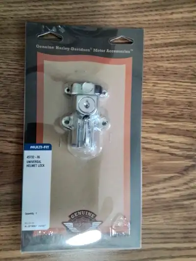 Brand New – Genuine Harley Davidson - Universal Helmet Lock $30