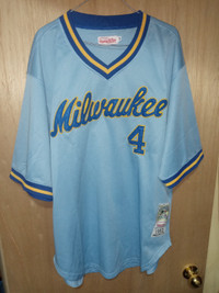 1985;Cleveland indians Joe Carter MLB m&n jersey sz 2xl nwt new
