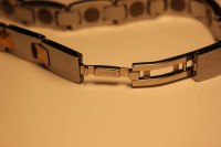 Tungsten Carbide Magnetic Therapy Bracelet  SIZE: Small