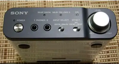 Sony Dolby surround processor & headphone amplifier, View more