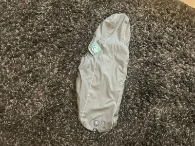 NEW- 2XL North Fetch Water Resistant Rain Jacket- Silver Colour, View more
