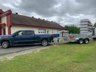 Ramassage de débris de construction, View more