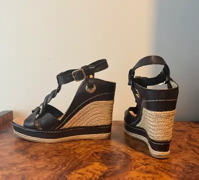 Leather Espadrilles Size 8, View more