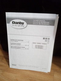 portable 12000 BTU Danby Air Conditioner, like new, used 1 year
