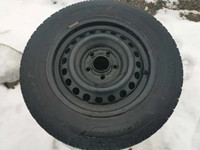 Winter Tires With Rims for Sale $300.00 in Warkworth