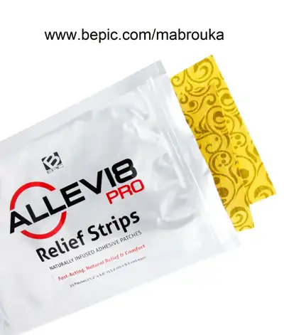 Naturally Infused Adhesive Patches For Fast-Acting Relief, View more