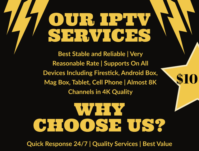 IPTV free trial call/text/WhatsApp 437-876-2592 in General Electronics in Mississauga / Peel Region