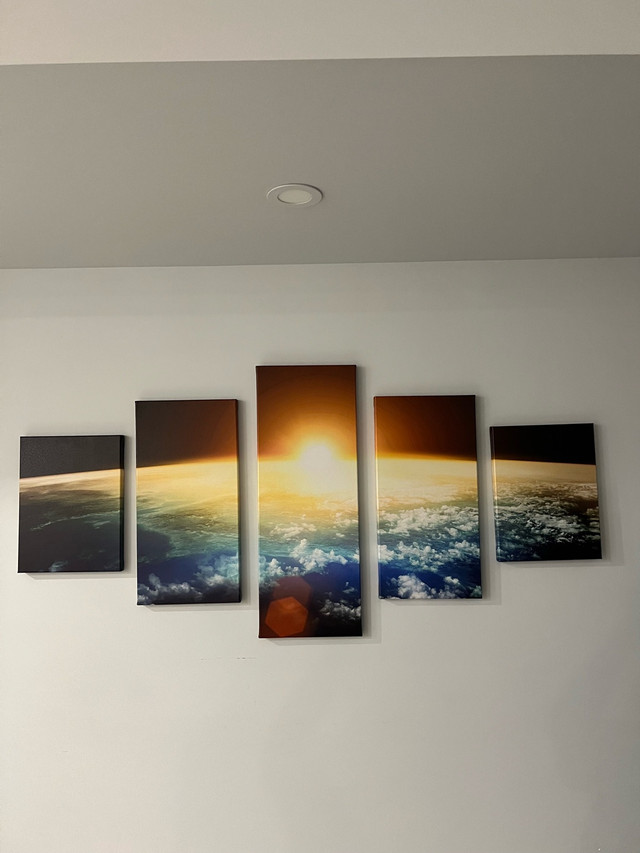 5 piece painting in Arts & Collectibles in Ottawa