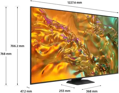 SAMSUNG 55-Inch QLED 4K Q80D Series Quantum HDR+, 120 Hz Refresh Rate, Object Tracking Sound Lite, Q...