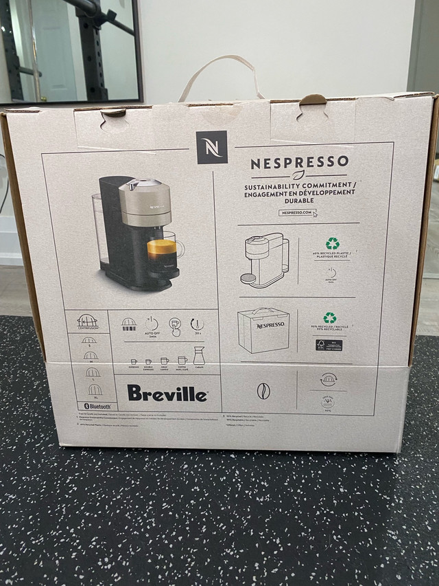 Nespresso Vertou Next - Brand New  in Coffee Makers in Mississauga / Peel Region - Image 4