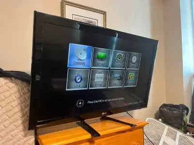 42″ LG TV + Remote & Power Cord – $100, View more