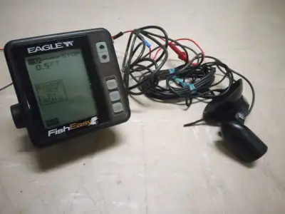 Fishing Eagle Portable Fish Finder Sonar Depth Finder Like New, View more