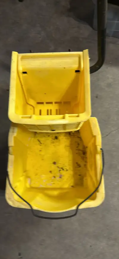 mop handle and bucket , View more