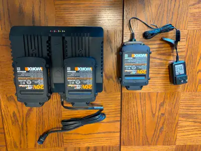 Worx batteries & Chargers, View more