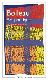 Art Poetique by Boileau ... French book