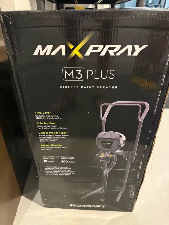 Inokraft Maxpray M3 Plus Airless Paint Sprayer in Power Tools in Regina - Image 3