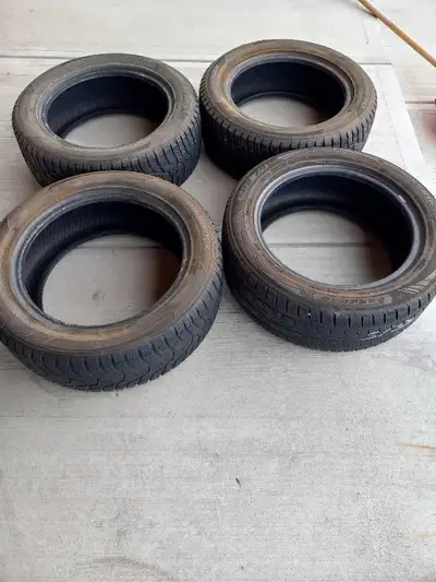 I'm offering a set of four winter tires, size 205/55R16. These tires have been previously used and s...