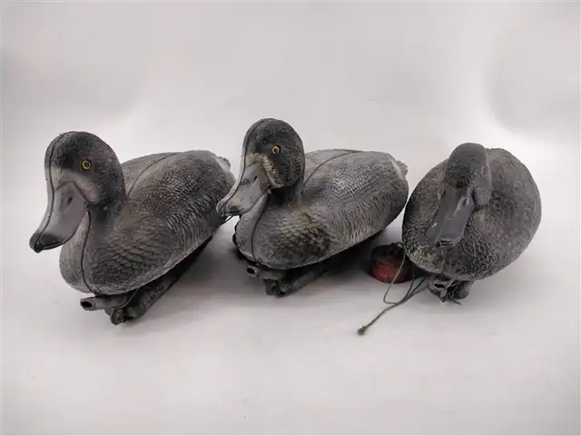 Set of Three Decoy Ducks in Fishing, Camping & Outdoors in Barrie - Image 2