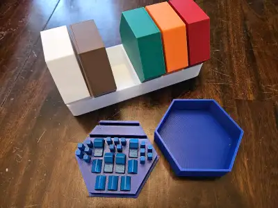 Board Game Piece organizer, Settlers, View more