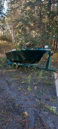 14ft Fibreglass Boat and Trailer For Sale