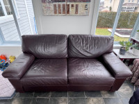 Sofa en cuir