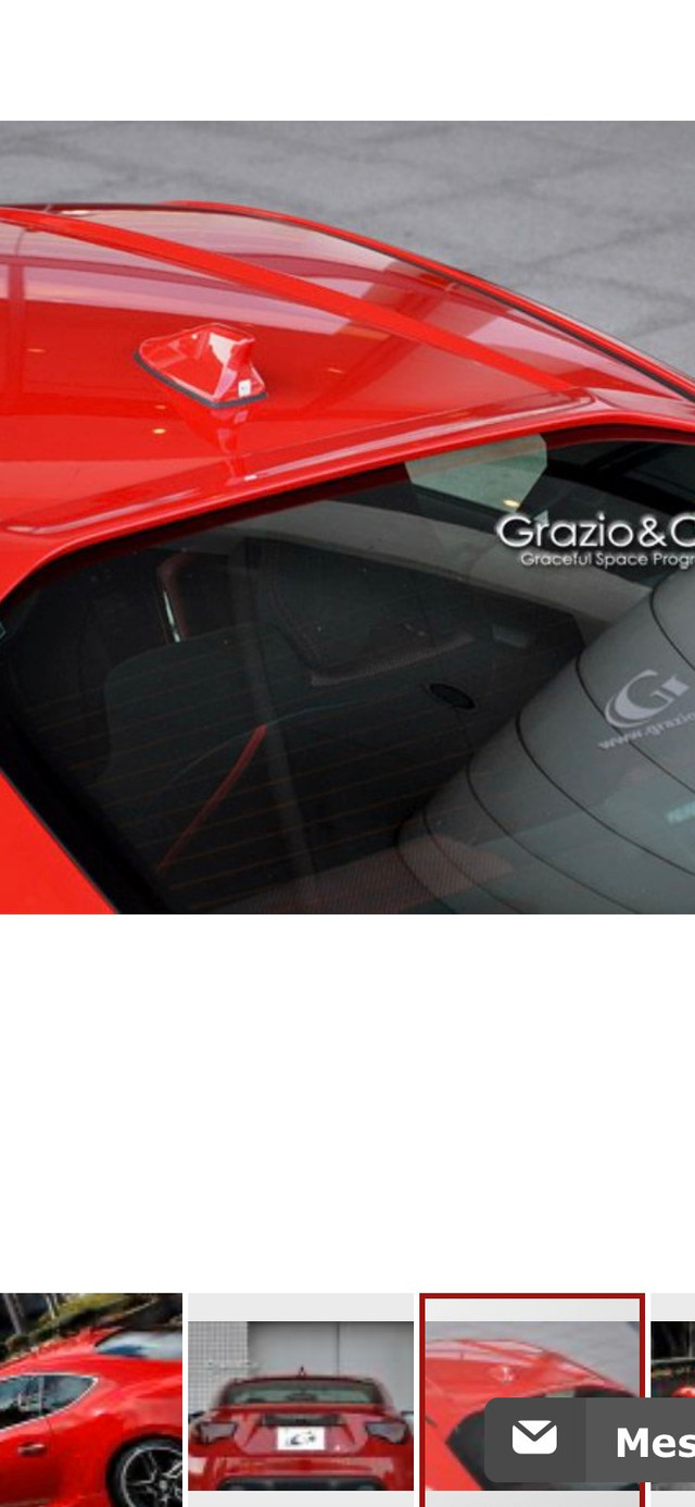 Wanting to buy Grazio Sportdesign Roof Spoiler BRZ Frs 86 dans Autres pièces et accessoires  à Longueuil/Rive Sud