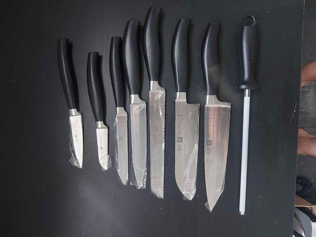 Zwilling 5 star 7 piece knife set  in Other in Calgary - Image 2