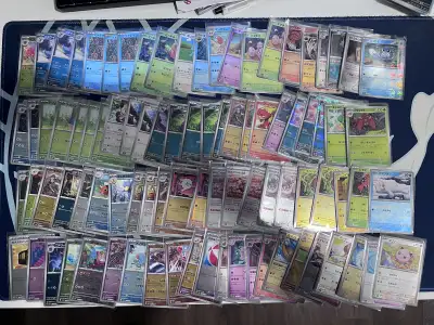 Selling a bunch of Pokemon 151 Cards in both English / Japanese. Commons, Uncommons, Reverse Holos,...