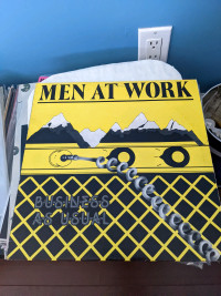 Men At Work - Business as Usual vinyl LP record 