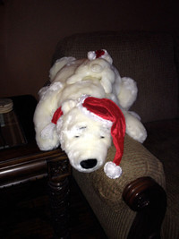 Coca Cola Bear VERY Large with Baby Approx. 2 1/2 Feet long