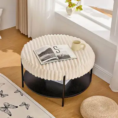 Voici une description élégante et détaillée de votre table basse, optimisée pour attirer les acheteu...