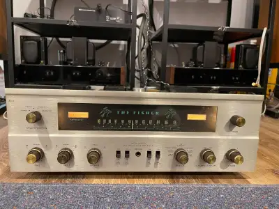 Fisher 500C tube stereo amplifier, View more
