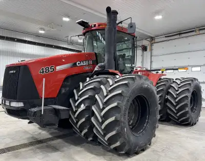 New 800/70R38 duals Factory guidance Hi cap hyd pump Diff locks HID lights Front suitcase weights Re...