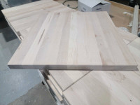 Solid wood maple table tops 
