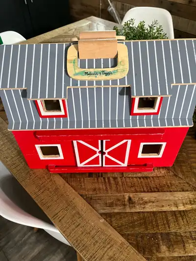 Melissa and Doug fold and go barn , View more