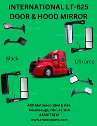 International LT-625 Door    & Hood  Mirrors