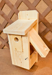 Wild bird nest boxes